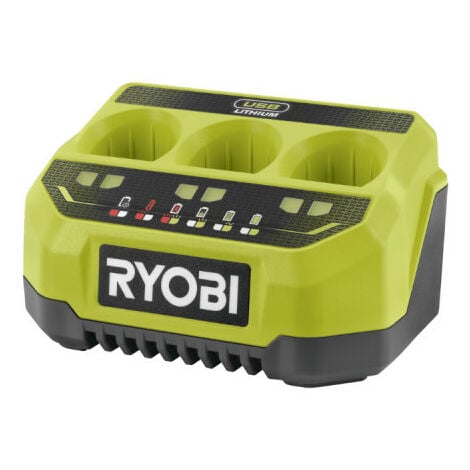 Caricatore sequenziale a 3 porte RYOBI 4V USB Litio - 2,0Ah - RC43P