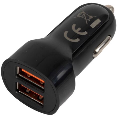 Caricatore universale per presa accendisigari con usb 12V