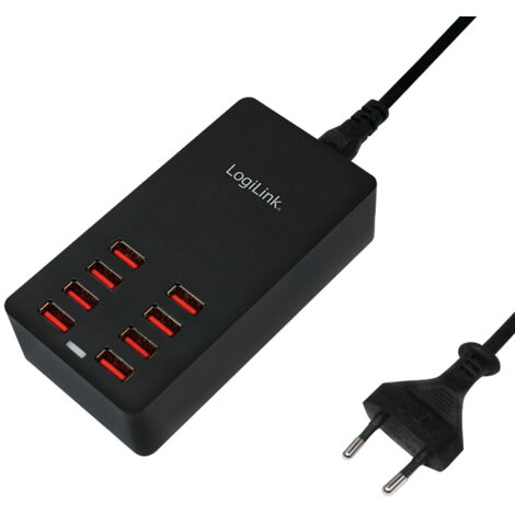 Caricatore USB 8 porte 8,8A
