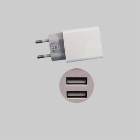 Caricatore usb da parete 2,4a - 2 usb