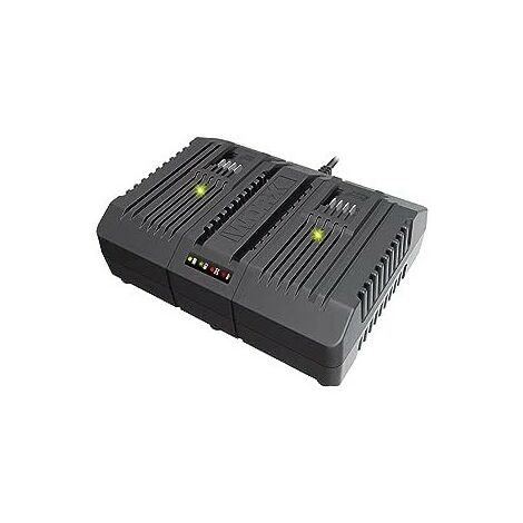 Caricatore Worx WA3883 20V doppio rapido da 2Ah + 2Ah -100W