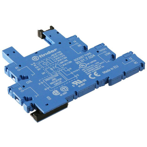 Cariil Din 5-Pin Socket Series 34.51 Finder 93.01.7.024