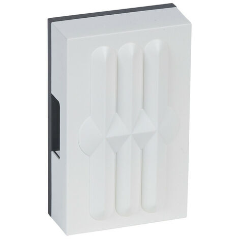 Carillon électromécanique à piles 8V~ à 12V~ emballage brochable blanc (094264)