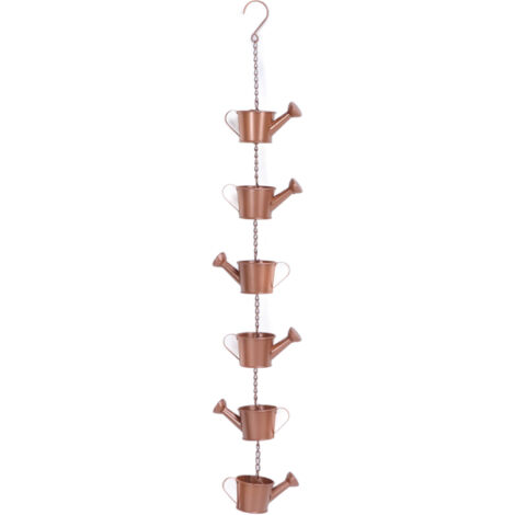 Carillon à Vent Bouilloire Décoratif en Métal pour Jardin, Balcon ou Terrasse