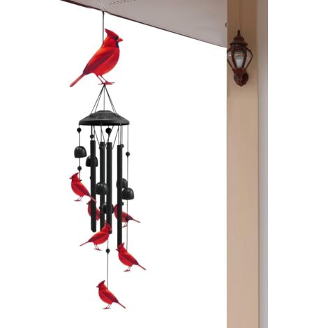 Carillon À Vent Cardinal Ornement Musical Décoratif Carillon À Vent De