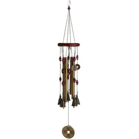 Carillon a vento, 4 tubi, 5 campane, carillon a vento-