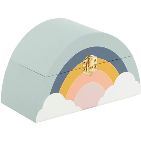 Cornice arcobaleno bianca per bambini 40x50cm - Atmosphera créateur  d'intérieur