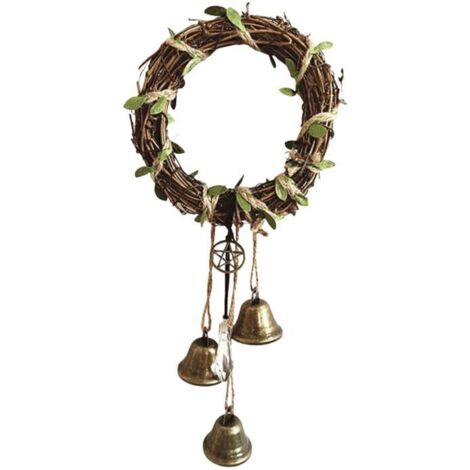 Carillon éolien mural suspendu, décoration de jardin, cloche de style bohème, carillons éoliens souvenir