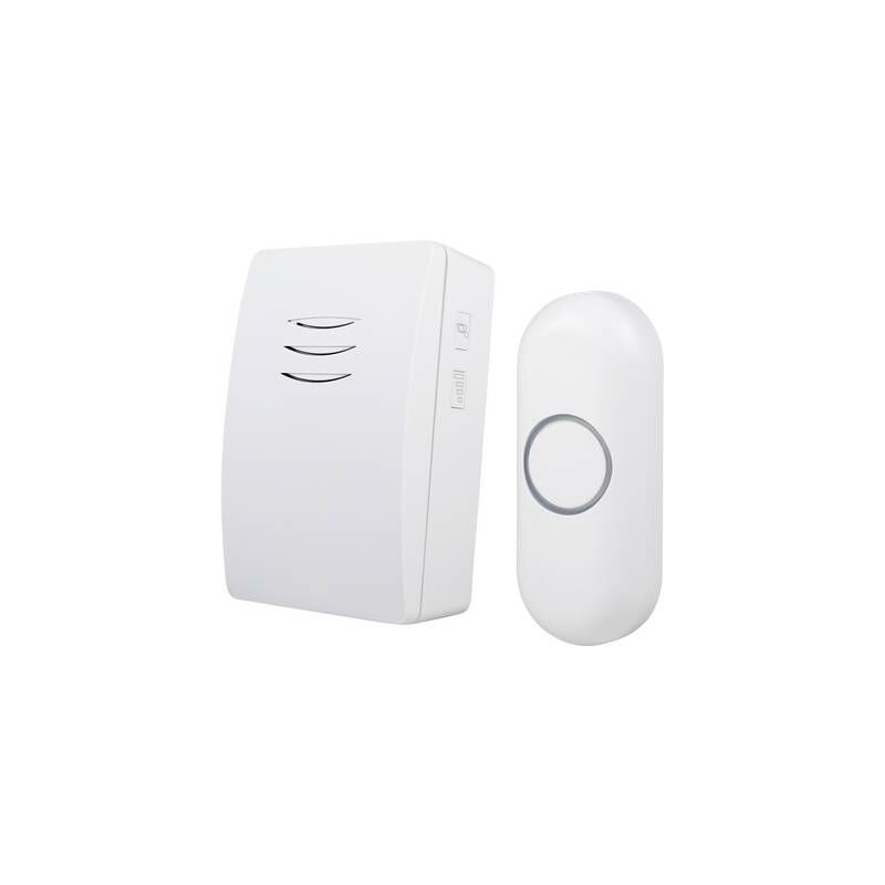 Byron - Set complet pour Sonnette sans fil DBY-21131 100 m blanc