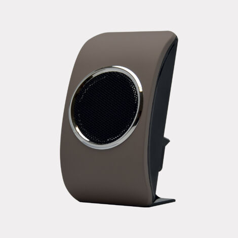 Carillon sans fil Loobs touch portée 200 m. mobile 6 sonneries au choix volume réglable IP44 coloris brun taupe - Extel - 081733