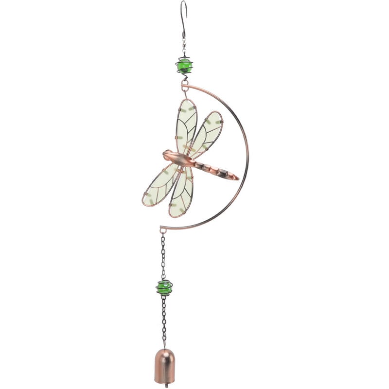 Eosnow - Carillons éoliens libellule imperméables, beaux ornements suspendus en fer mélodieux pour la décoration de la maison