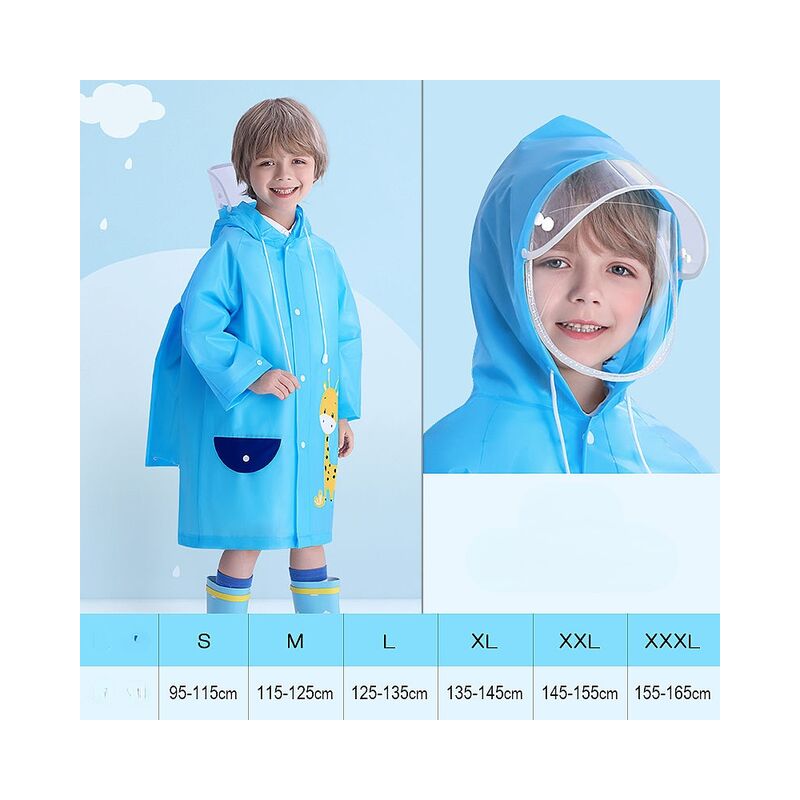 Carino di alta qualità nuovi bambini impermeabile