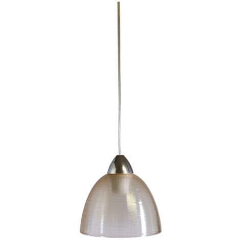 CARLA LAMPADARIO A SOSPENSIONE E27 DA 1 LUCE 18 CM COLORE AMETISTA