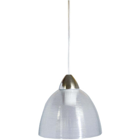 CARLA SOSPENSIONE E27 1 LUCE 20CM TRASPARENTE