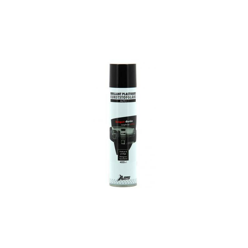 Nettoyant Brillant plastiq. tableau bord Auto aerosol 400ml lgue durée - Xl Clean