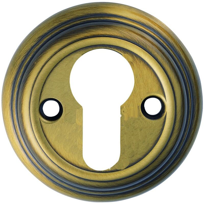 Carlisle Brass Delamain Escutcheon Euro Profile Florentine Bronze 2883