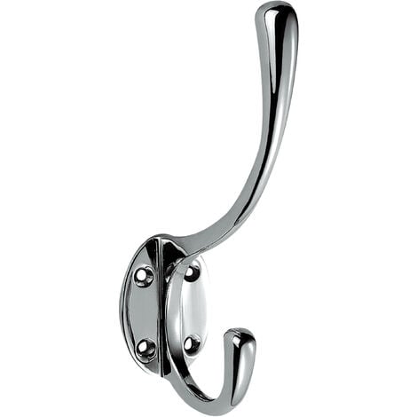 From The Anvil Polished Nickel Coat Hook