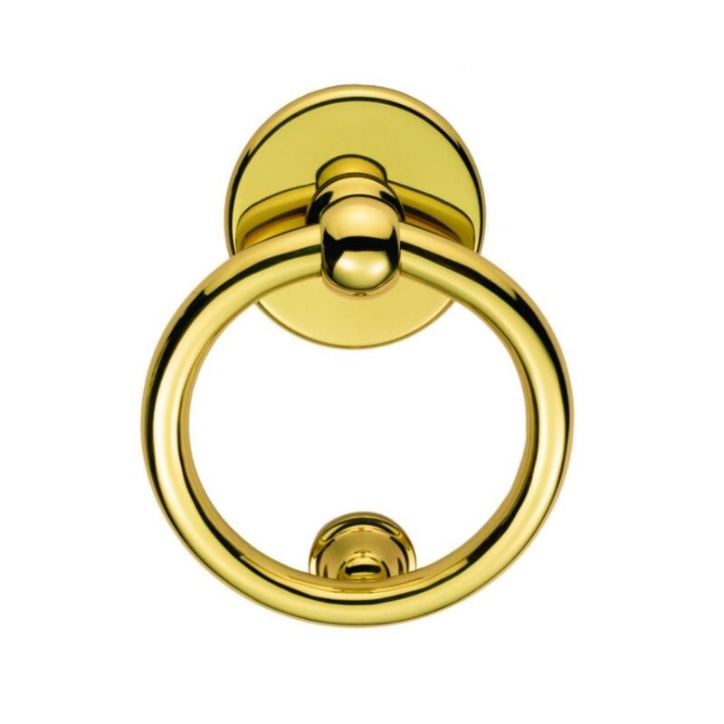 Carlisle Brass - Victorian Ring Door Knocker Polished Brass