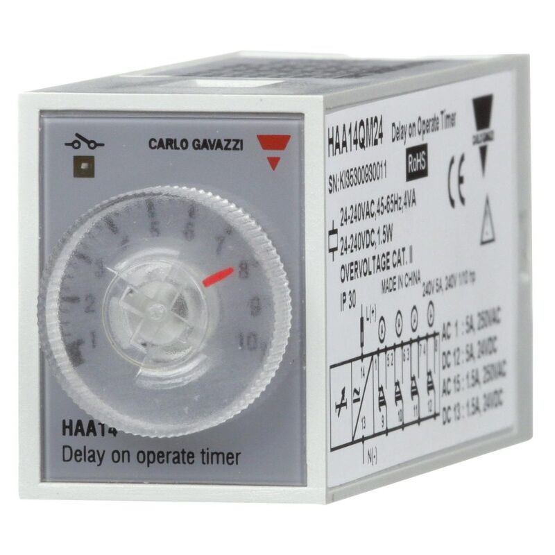 HAA14QM24 Delay and time delay relay - Carlo Gavazzi