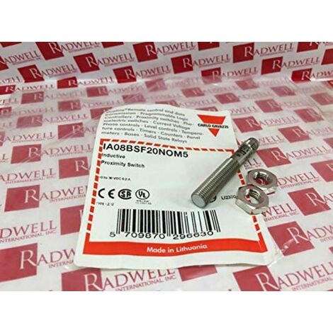 Carlo gavazzi sensore di prossimita' induttivi m8-npn-na-sn2mm-tot.sch.ott.nich-co