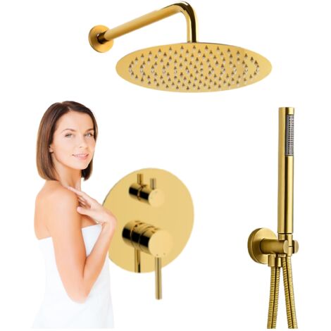 CARLO S-1098 Unterputz-Brausegarnitur, Gold