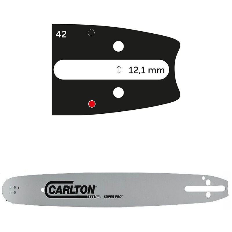 Super de Pro 45 cm, 3,8, 1,6 mm - Carlton