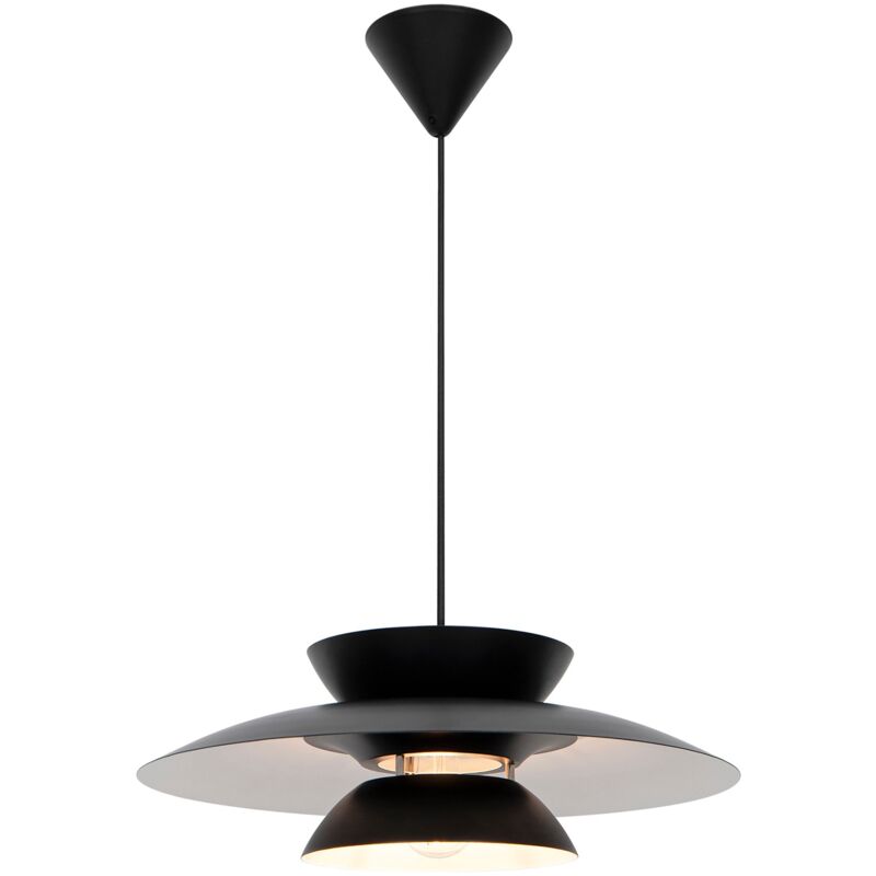 Suspension carmen 45 Métal Noir, H.15 - IP20 - E27 / Nordlux Intérieur