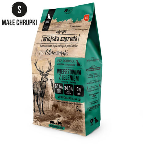 Carne de cerdo con patatas fritas de ciervo Country Farm Forest Flavors S 9 kg