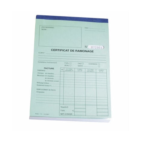 Carnet de ramonage - DIFF