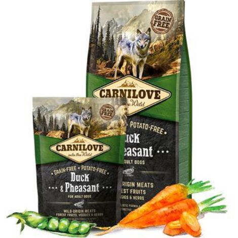 CARNILOVE CANINE ADULT PATO FAISAN 1,5KG