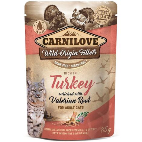 Carnilove  Wildfilets  85g Beutel – Pute 85g