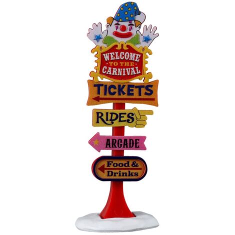 Carnival Welcome Sign Cod. 54465