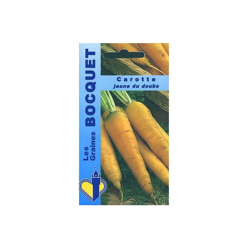 Graines Bocquet - Carotte jaune obtuse du Doubs - 7g