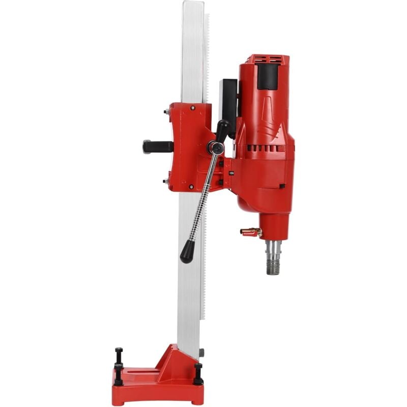 Carotteuse diamantée, Perceuse à noyau avec support 220 v 4250 w 580 tr/min - Diamètre de foret le plus grand : 255 mm - Alésage le plus profond : 1 m