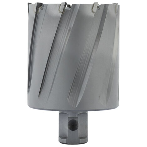 Carotteuse Euroboor HMLU.400 TCT 55 mm pour Acier HARDOX, Inox et Rails - Évacuation Optimale des Copeaux, Risque de Cassure Minimisé, Idéale pour matériaux durs, offre une grande durabilité