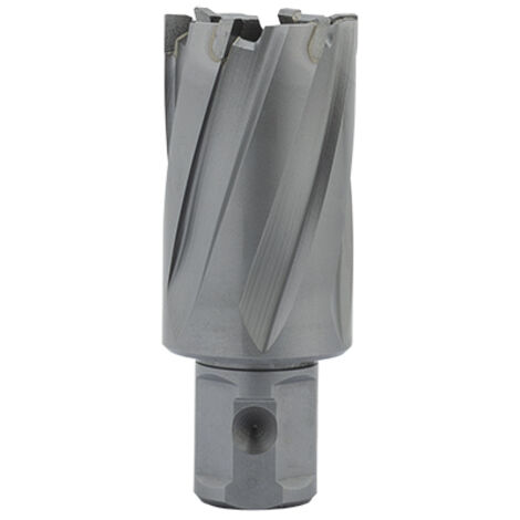 Carotteuse Euroboor HMSU.200 TCT 55 mm pour Acier HARDOX, Inox et Rails - Évacuation Optimale des Copeaux, Risque de Cassure Minimisé, Idéale pour matériaux durs, offre une grande durabilité