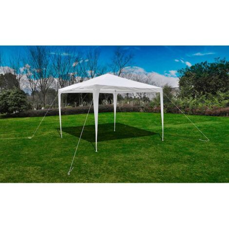 Carpa cenador de jardín techo de pirámide 3x3 m