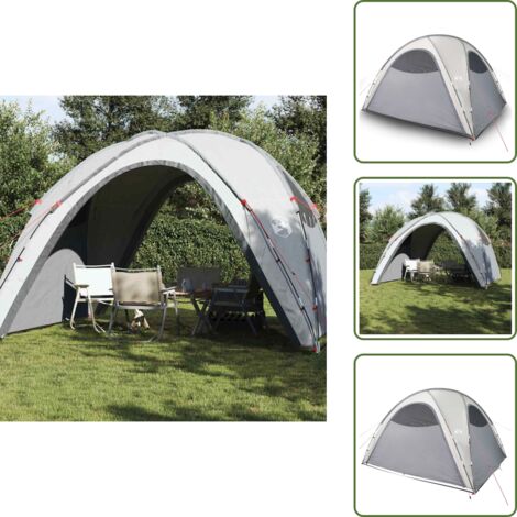Carpa con revestimiento de PU - vidaXL Tienda de fiesta impermeable blanco - Carpa con malla