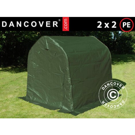 Carpa de almacenamiento PRO 2x2x2m PE, Verde