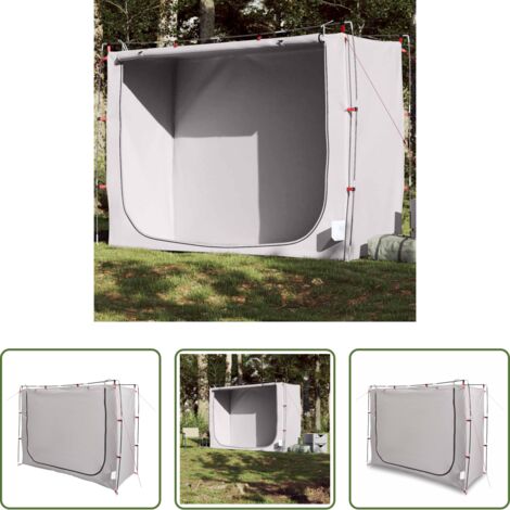 Carpa de camping -  Tienda de almacenamiento impermeable gris