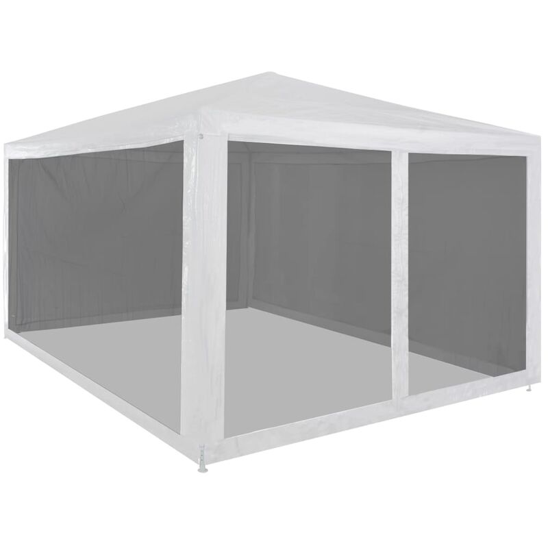 

Carpa de celebraciones plegable con 4 paredes de malla 4x3 m