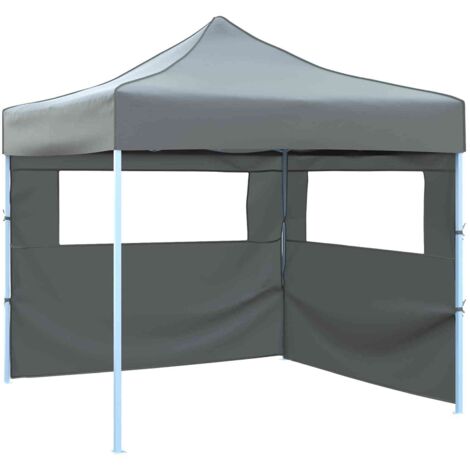Carpa de Fiesta Antracita 291 x 291 x 315 cm Tela Oxford