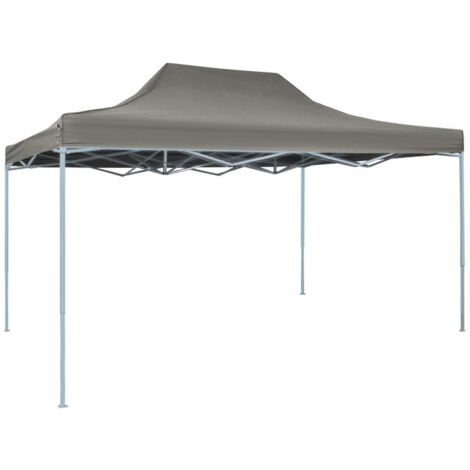 Carpa de Fiesta Antracita 291 x 431 x 315 cm Tela Oxford