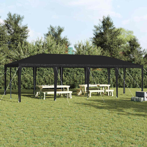Carpa de Fiesta Antracita y 800 x 400 x 266 cm