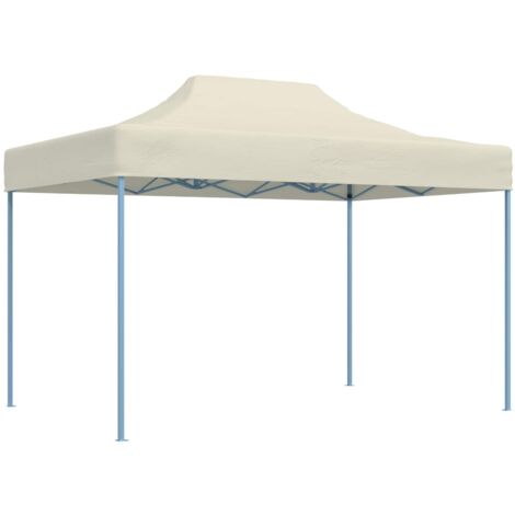 Carpa de Fiesta Crema 280 x 410 x 315 cm Tela Oxford