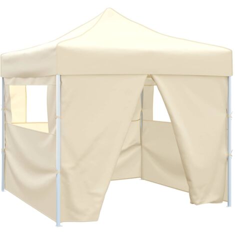 Carpa de Fiesta Crema 291 x 291 x 315 cm Tela Oxford