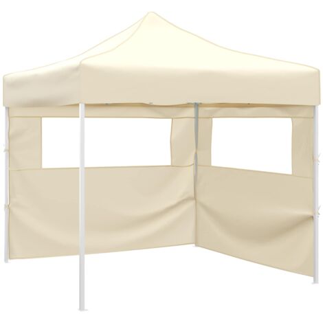 Carpa de Fiesta Crema 291 x 291 x 315 cm Tela Oxford