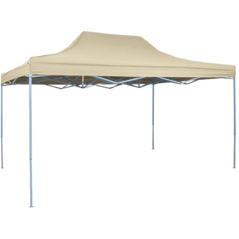 Carpa de Fiesta Crema 291 x 431 x 315 cm Tela Oxford