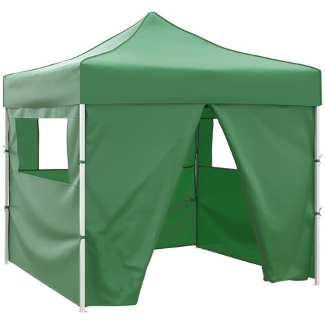 Carpa de Fiesta Verde 291 x 291 x 315 cm Tela Oxford