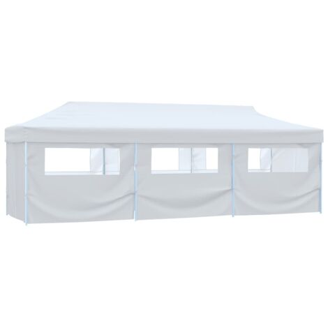 Carpa de fiestas pop-up plegable con 8 paredes  3x9 m